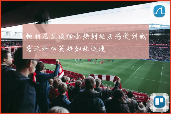 帕利尼亚谈转会热刺经历感受到诚意未料回英超如此迅速