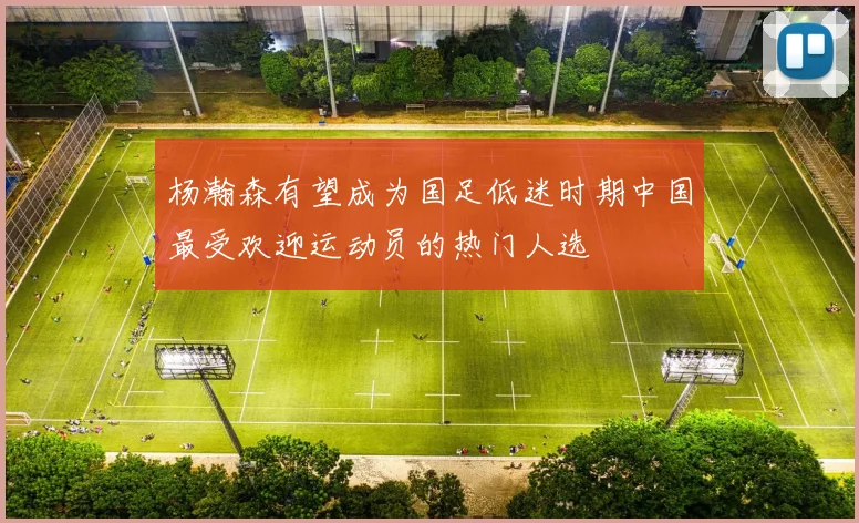 杨瀚森有望成为国足低迷时期中国最受欢迎运动员的热门人选