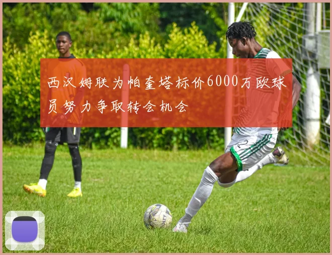 西汉姆联为帕奎塔标价6000万欧球员努力争取转会机会